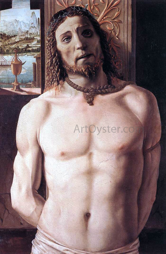  Donato Bramante Christ at the Column - Hand Painted Oil Painting