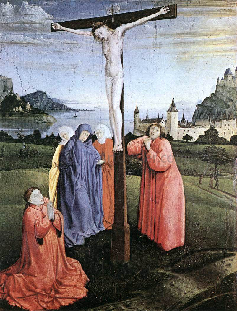  Konrad Witz Christ on the Cross - Hand Painted Oil Painting