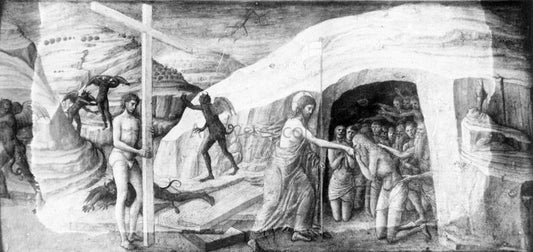 Jacopo Bellini Christus in der Vorholle - Hand Painted Oil Painting