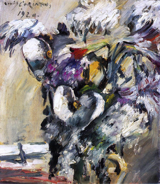  Lovis Corinth Chrysanthemms and Calla - Hand Painted Oil Painting