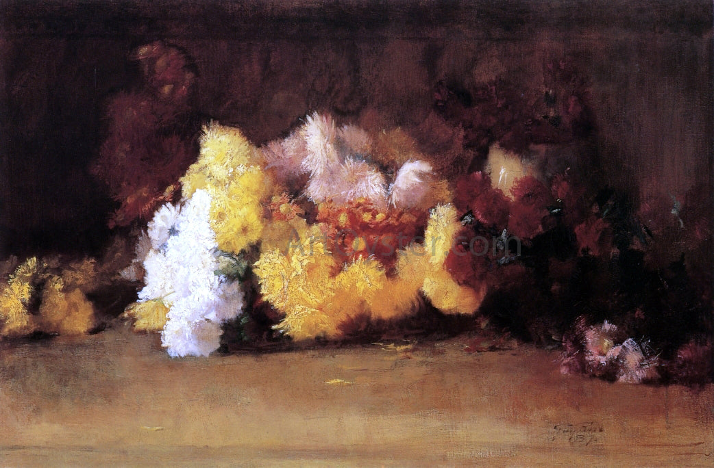  Guy Orlando Rose Chrysanthemums - Hand Painted Oil Painting