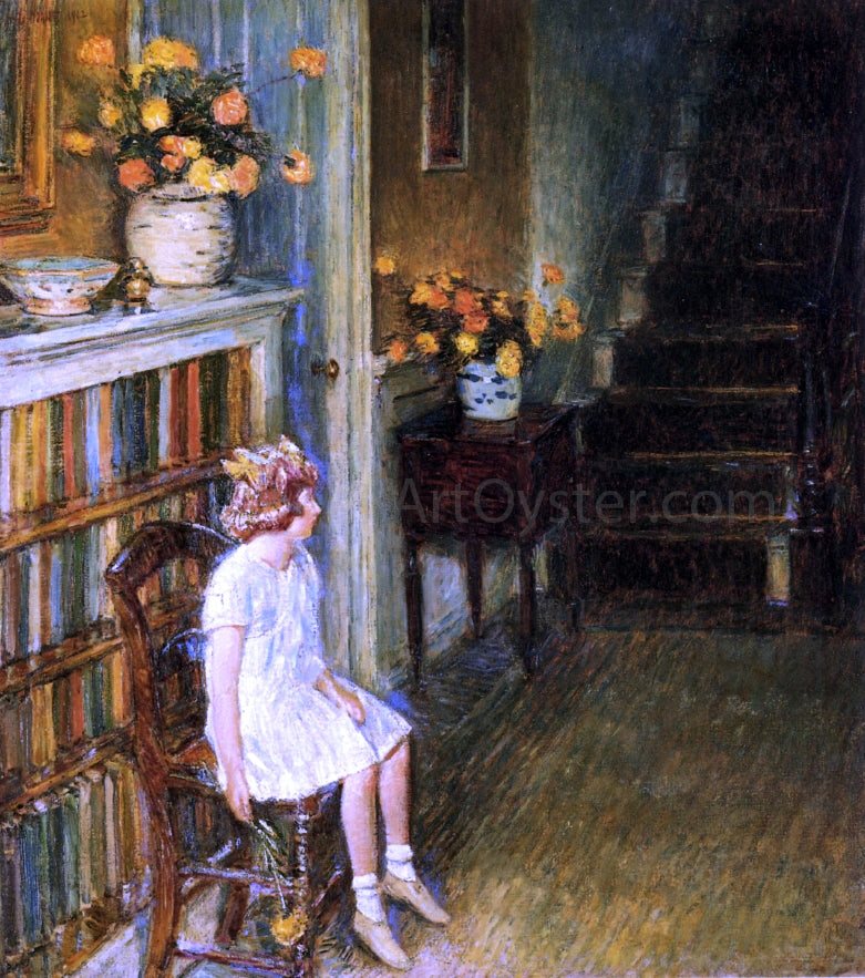  Frederick Childe Hassam Clarissa - Hand Painted Oil Painting