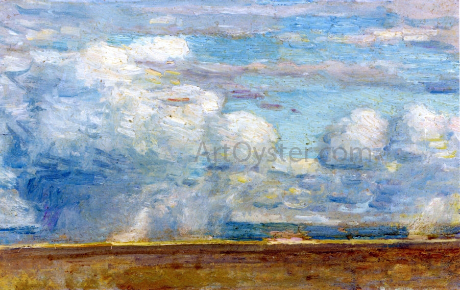 Frederick Childe Hassam Clouds (also known as Rain Clouds over Oregon Desert) - Hand Painted Oil Painting