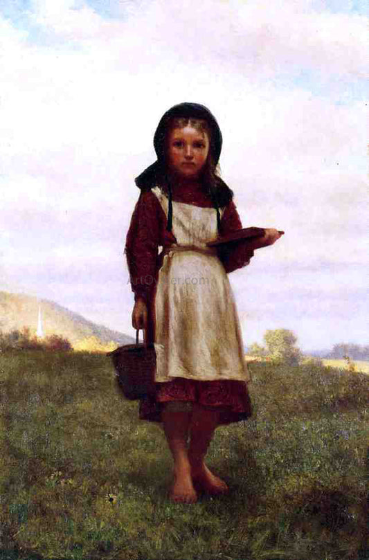  John George Brown Coming over the Hills - Hand Painted Oil Painting