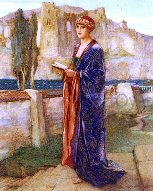  John Riley Wilmer Constance In Captivity - Hand Painted Oil Painting