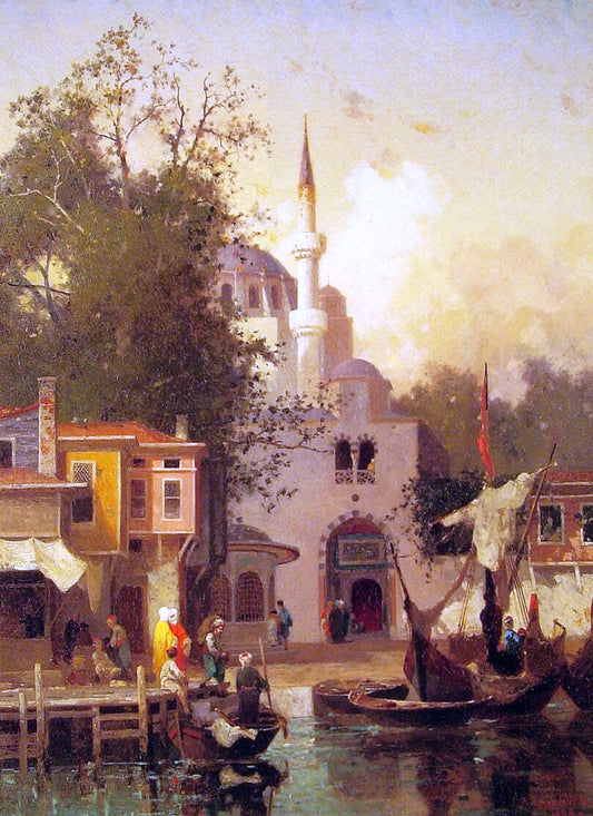  Fabius Germain Brest Constantinople - Hand Painted Oil Painting