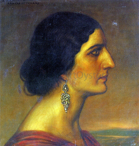  Julio Romero De Torres Cordobesa - Hand Painted Oil Painting
