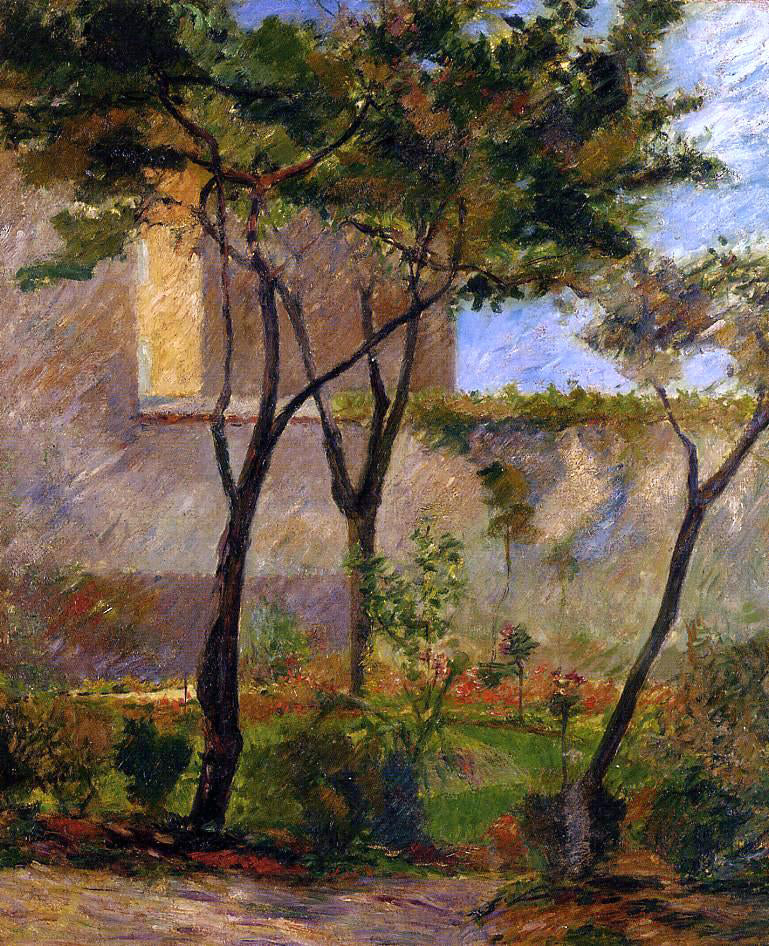  Paul Gauguin Corner of the Garden, rue Carcel - Hand Painted Oil Painting