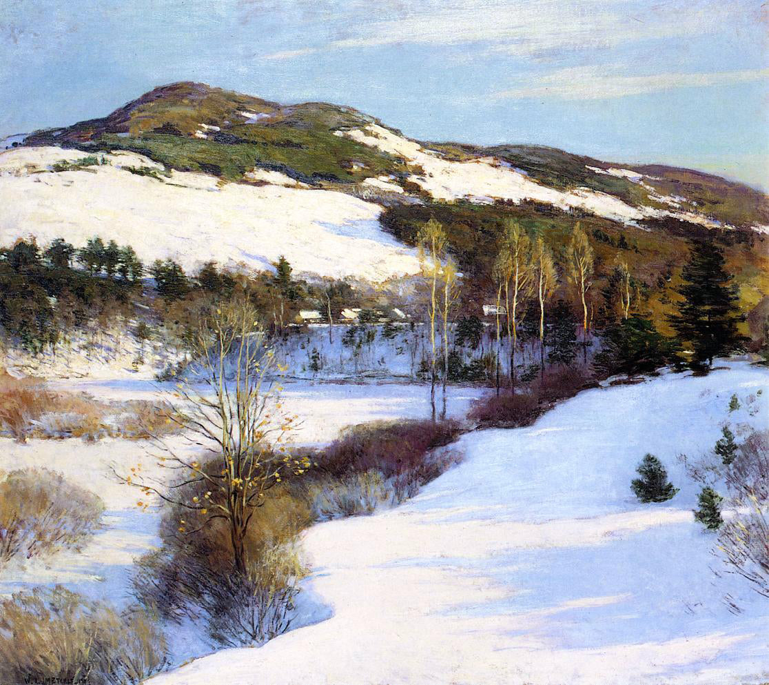  Willard Leroy Metcalf Cornish Hills - Hand Painted Oil Painting