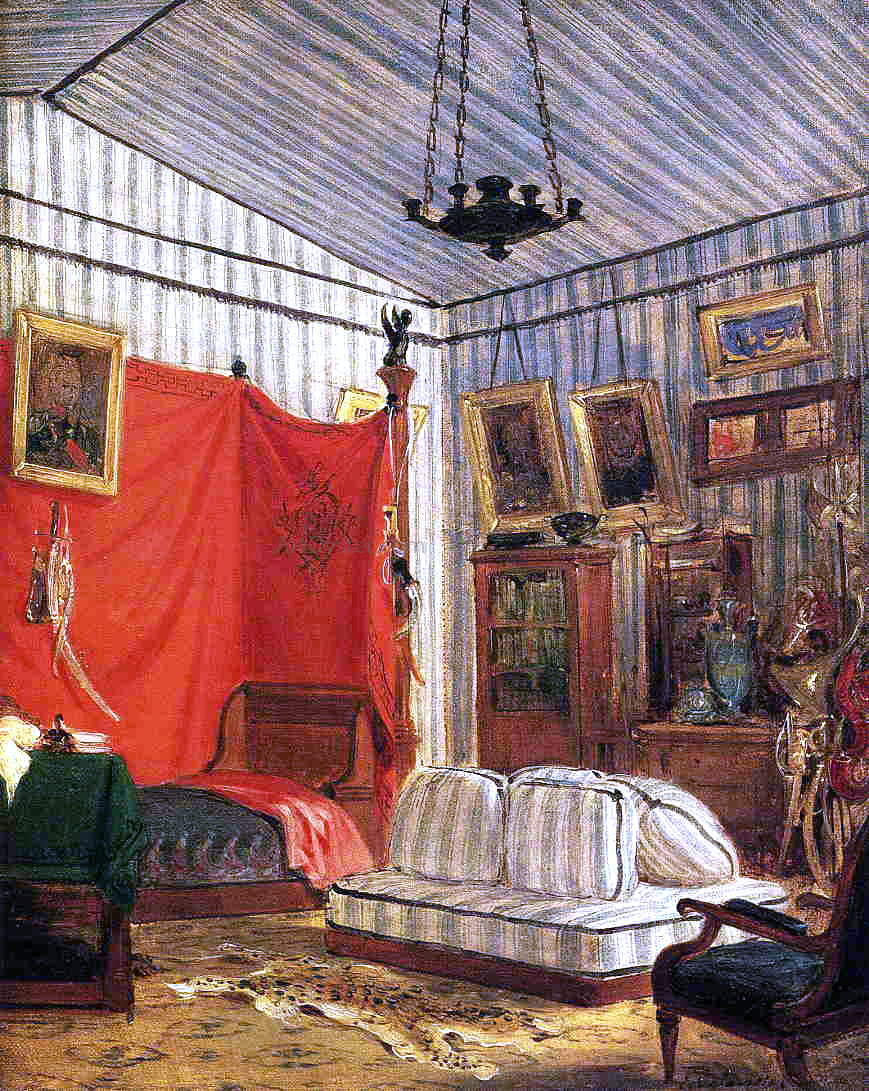  Eugene Delacroix Count de Mornay's Apartment - Hand Painted Oil Painting