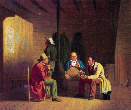  George Caleb Bingham Country Politician - Hand Painted Oil Painting