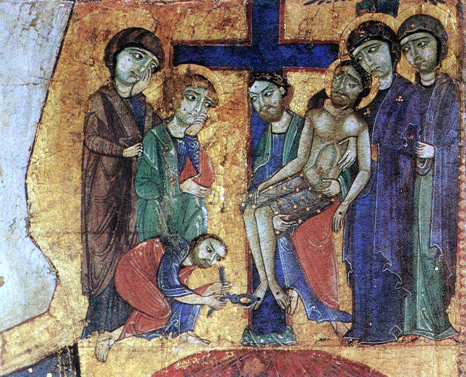  Unknown (4) Masters Crucifix with the Stories of the Passion (detail) - Hand Painted Oil Painting