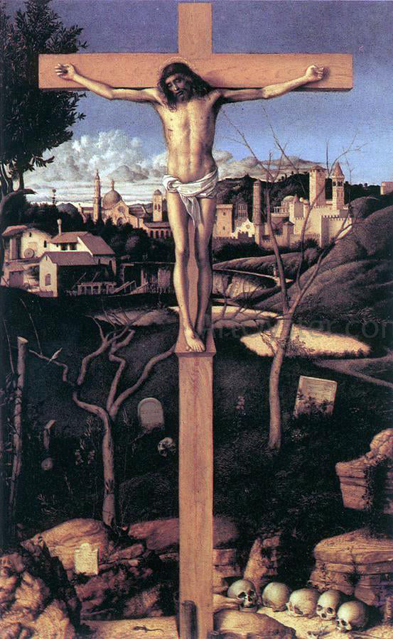  Giovanni Bellini Crucifixion - Hand Painted Oil Painting