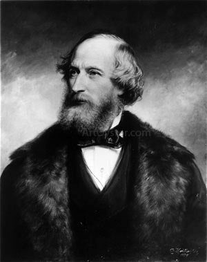  Daniel Huntington Cyrus W. Field - Hand Painted Oil Painting