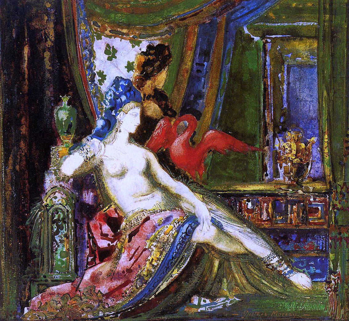  Gustave Moreau Dalila - Hand Painted Oil Painting