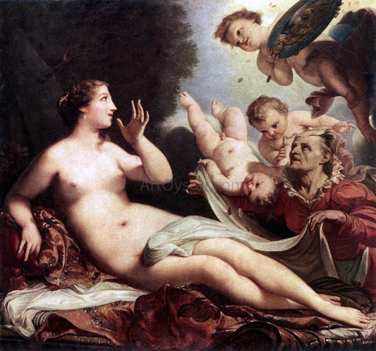  Antonio Bellucci Danae - Hand Painted Oil Painting