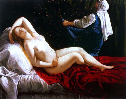  Artemisia Gentileschi Danae - Hand Painted Oil Painting