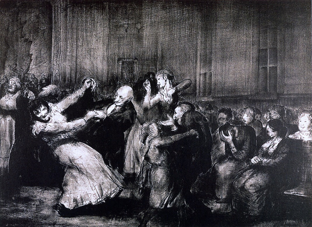  George Wesley Bellows Dance in a Madhouse - Hand Painted Oil Painting