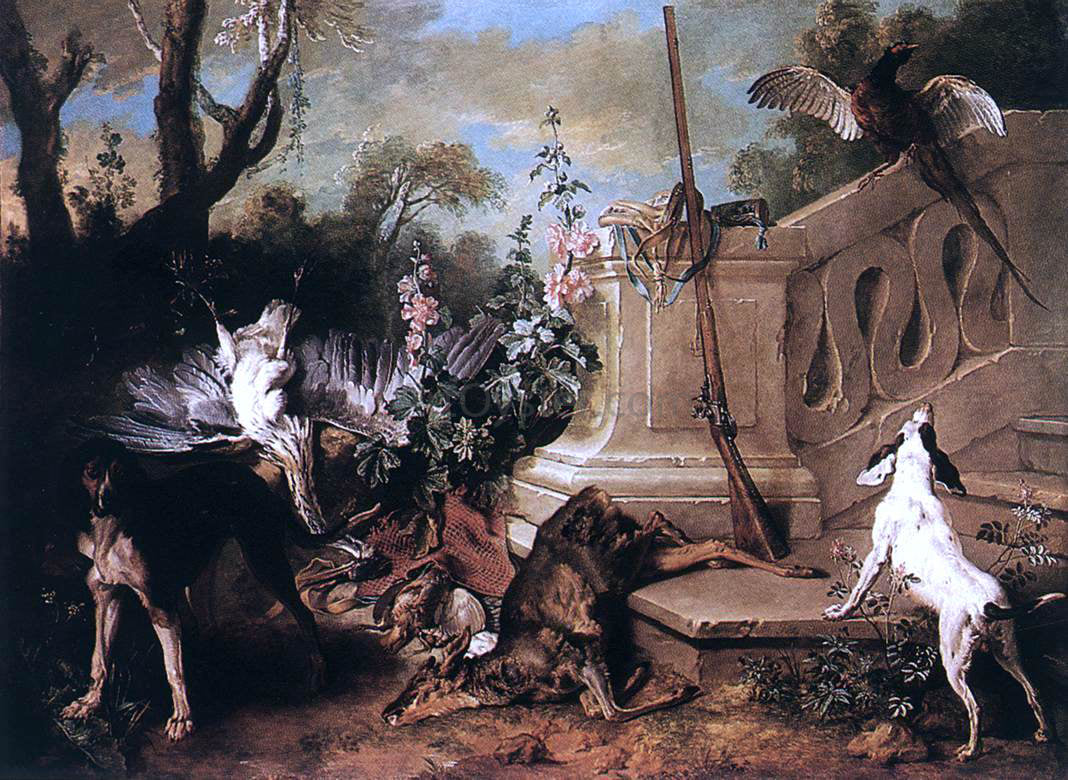  Jean-Baptiste Oudry Dead Roe - Hand Painted Oil Painting