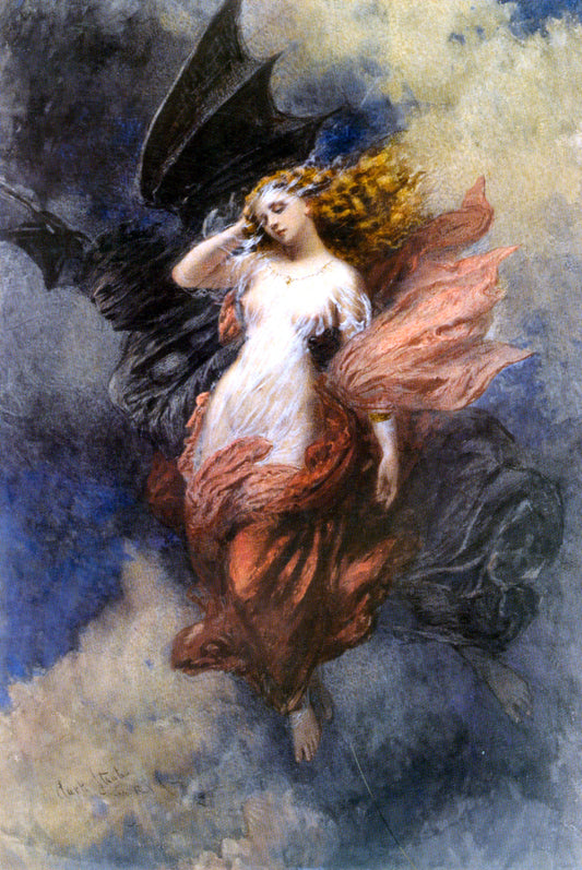  George Clark Stanton Death and the Maiden - Hand Painted Oil Painting