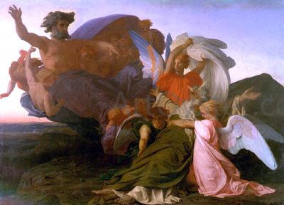  Alexandre Cabanel Death of Moses - Hand Painted Oil Painting