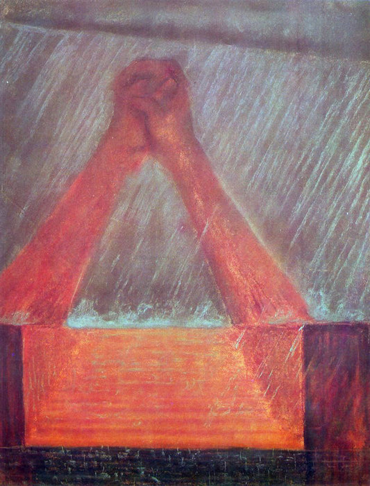  Mikalojus Ciurlionis Deluge IV - Hand Painted Oil Painting