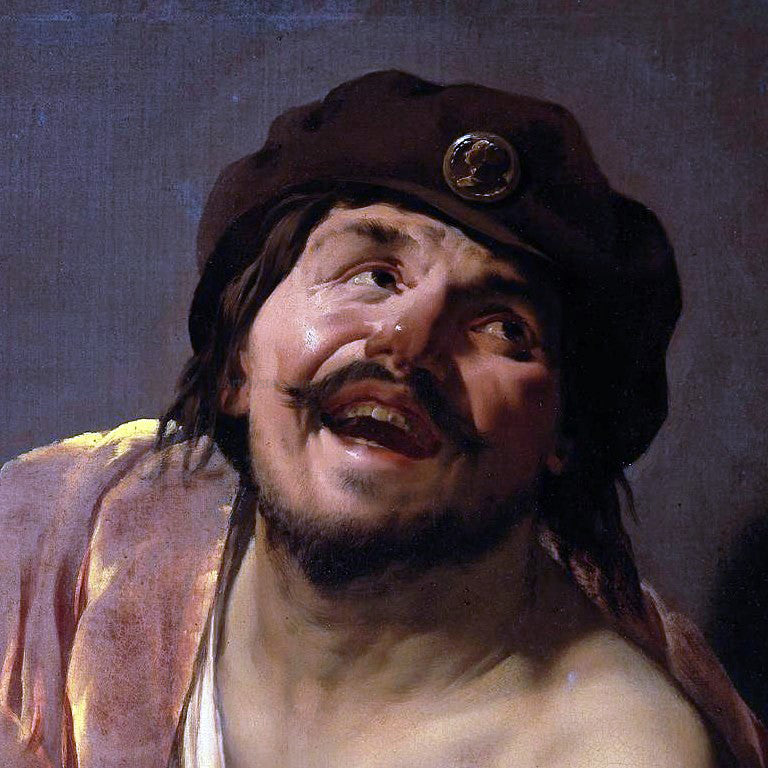  Hendrick Terbrugghen Democritus [detail #1] - Hand Painted Oil Painting