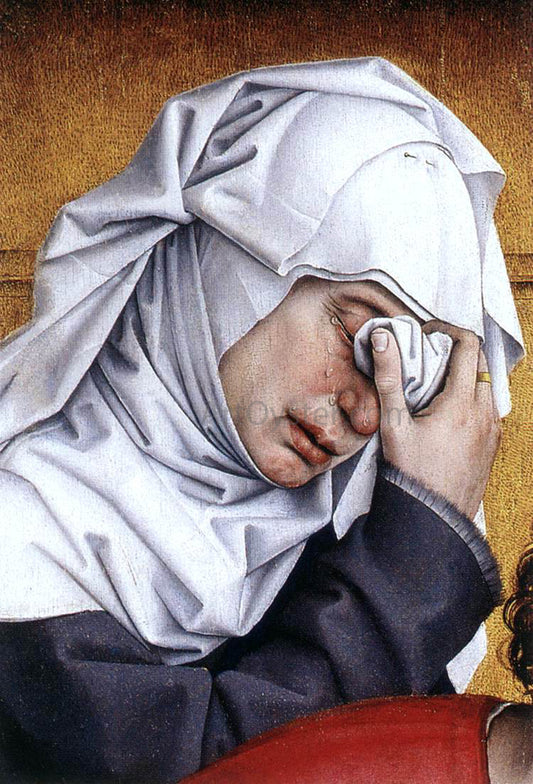  Rogier Van der Weyden Deposition (detail: 3) - Hand Painted Oil Painting