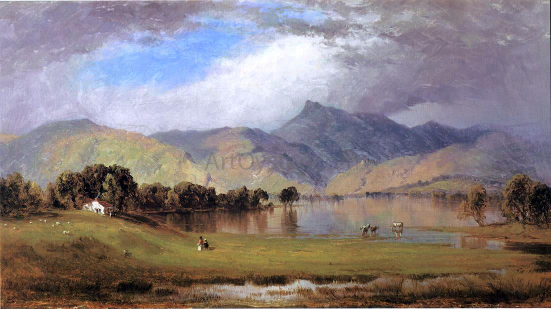  Sanford Robinson Gifford Derwentwater - Hand Painted Oil Painting