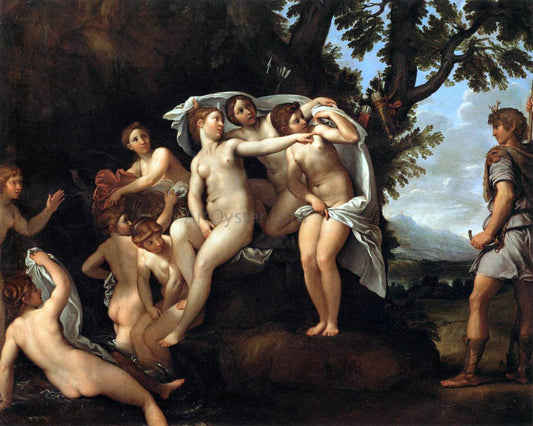  Francesco Albani Diana and Actaeon - Hand Painted Oil Painting