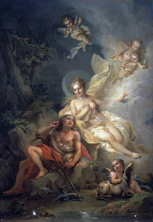  Stefano Torelli Diana and Endymion - Hand Painted Oil Painting