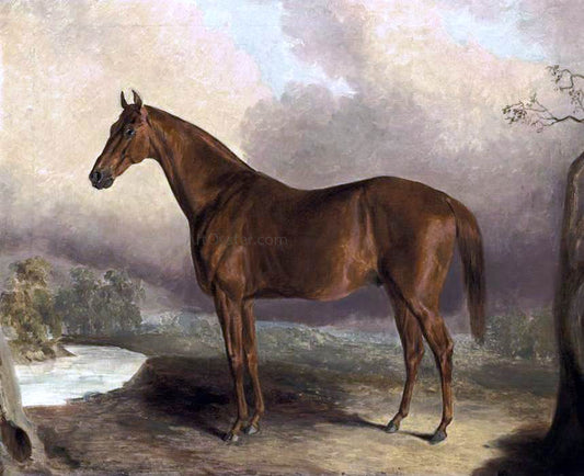  Edward Troye Dick Chinn, by Sumpter - Hand Painted Oil Painting