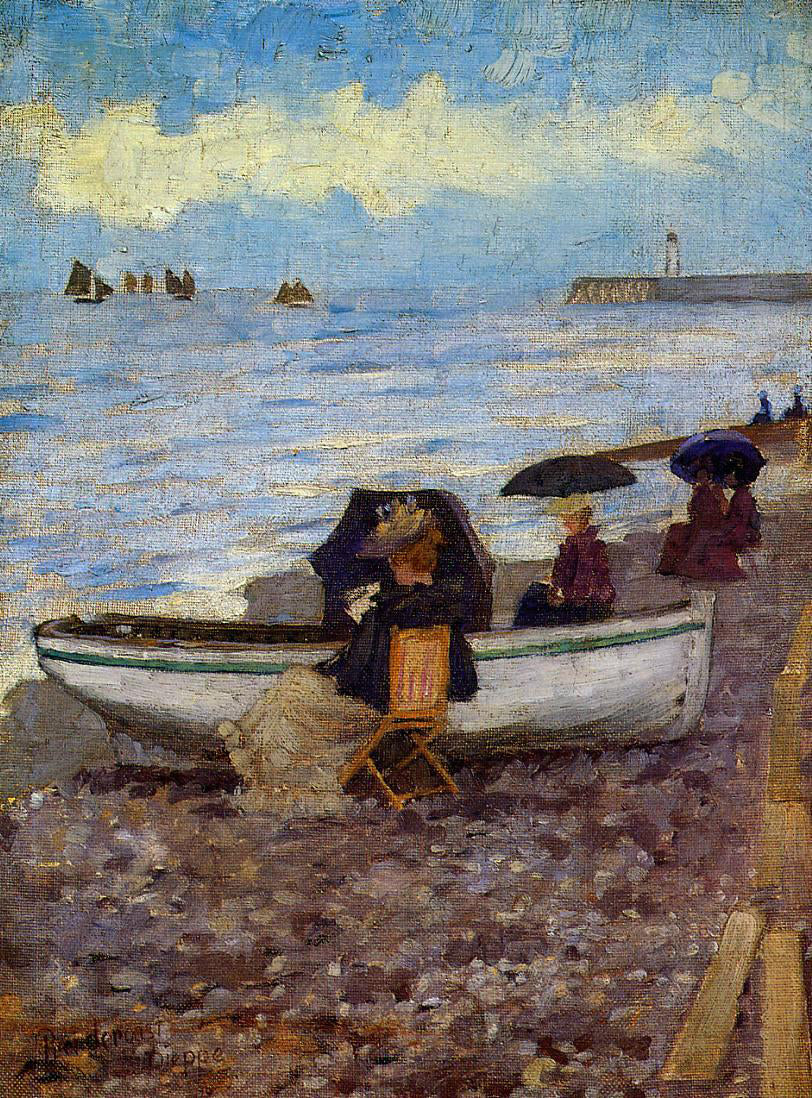  Maurice Prendergast Dieppe - Hand Painted Oil Painting