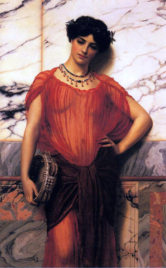  John William Godward Drusilla - Hand Painted Oil Painting