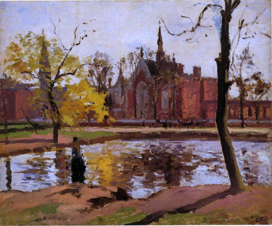  Camille Pissarro Dulwich College, London - Hand Painted Oil Painting