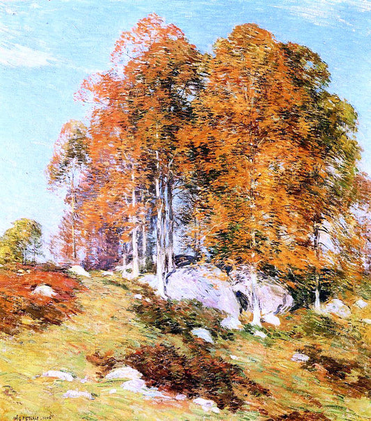  Willard Leroy Metcalf Early October - Hand Painted Oil Painting