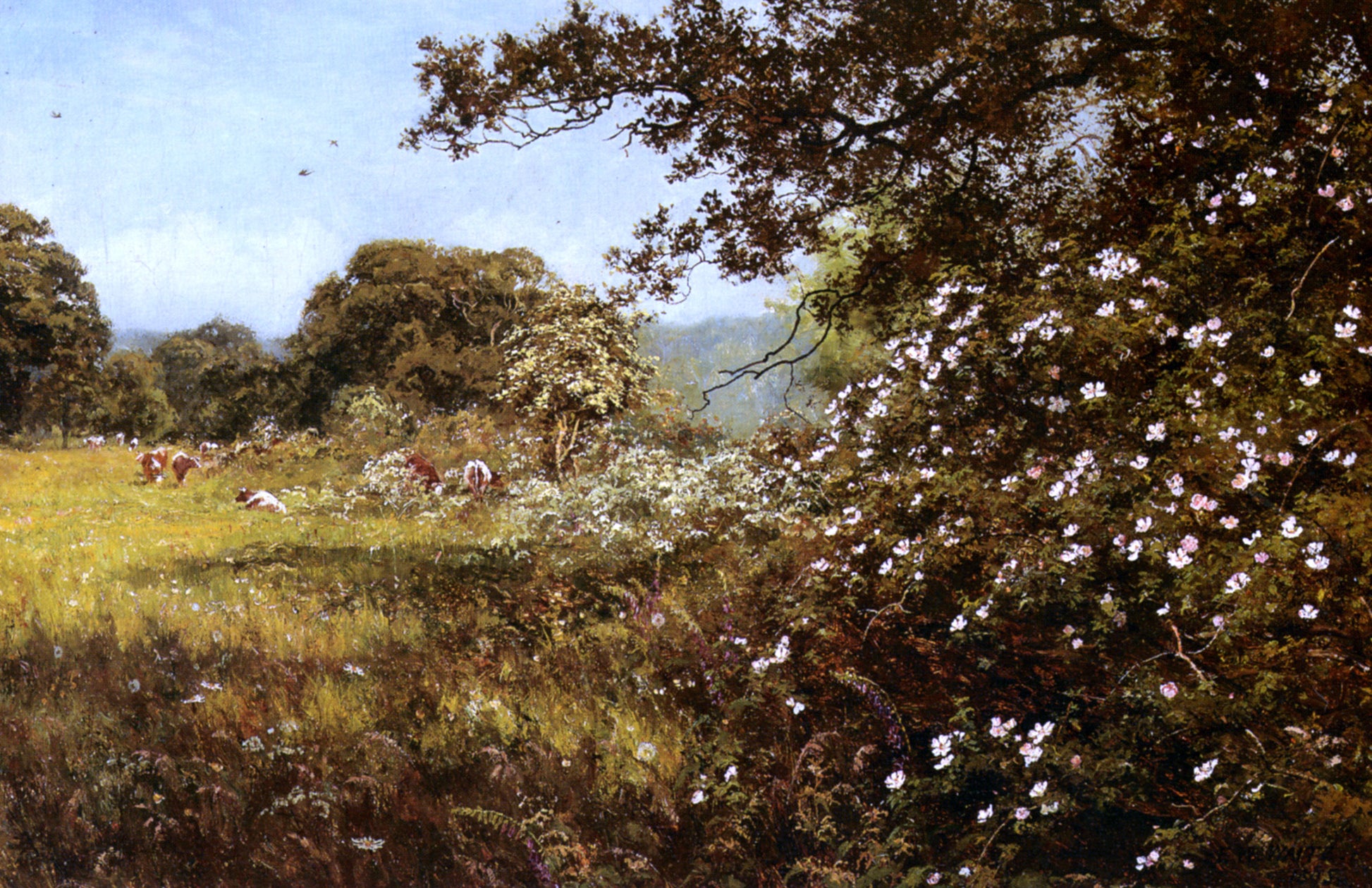  Edward Wilkins Waite Early Summer - Hand Painted Oil Painting