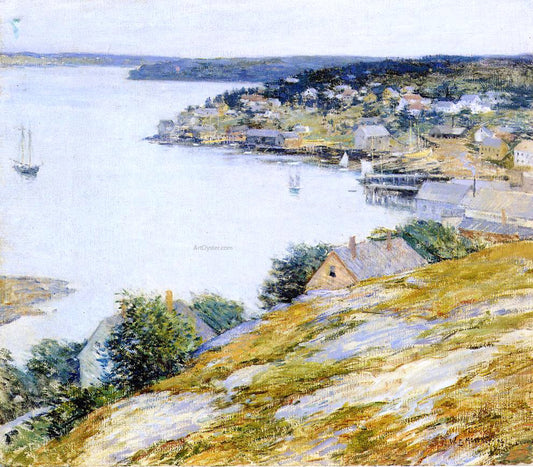 Willard Leroy Metcalf East Boothbay Harbor - Hand Painted Oil Painting