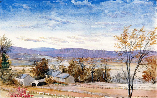  Charles De Wolf Brownell East Hartford, Connecticut - Hand Painted Oil Painting