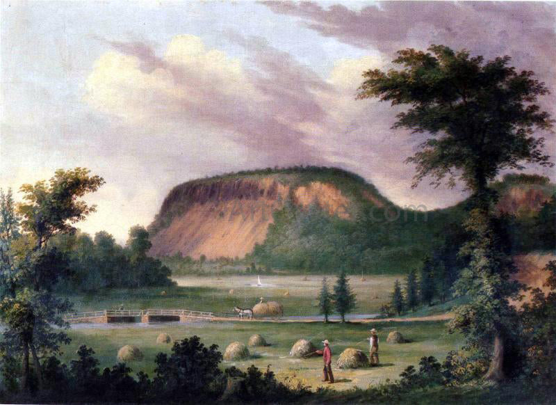  George Henry Durrie East Rock, New Haven - Hand Painted Oil Painting