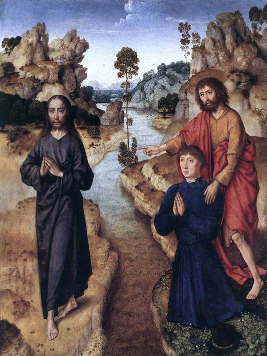  Dirck Bouts Ecce agnus Dei - Hand Painted Oil Painting
