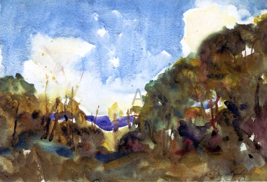  Charles Webster Hawthorne Edge of the Woods - Hand Painted Oil Painting