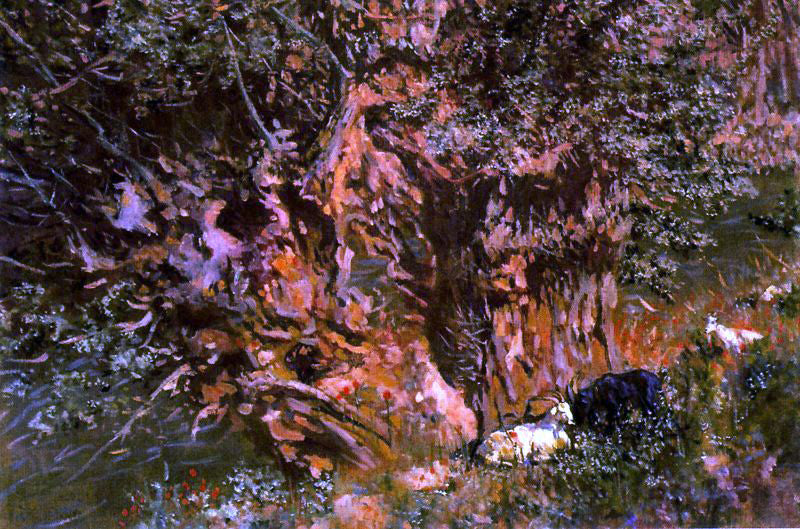  Antonio Munoz Degrain El Arbol Centenario - Hand Painted Oil Painting