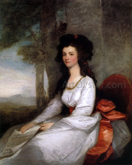  Gilbert Stuart Eleanor Gordon - Hand Painted Oil Painting