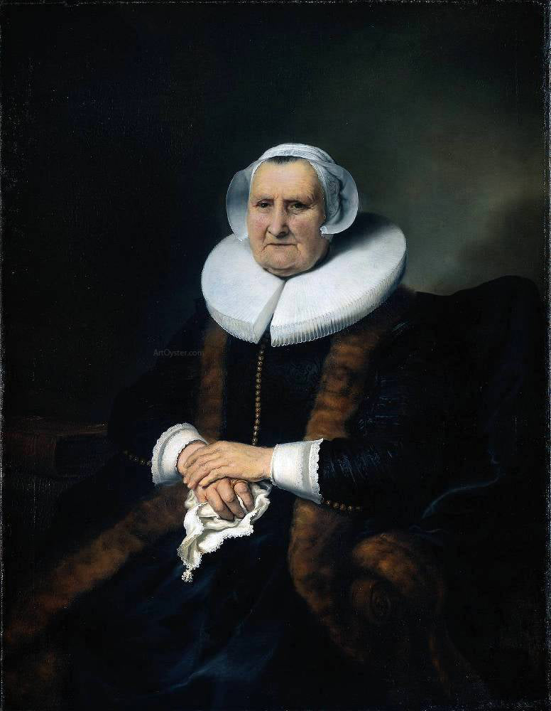  Ferdinand Bol Elisabeth Jacobsdr, Bas - Hand Painted Oil Painting
