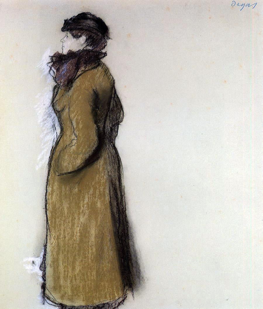  Edgar Degas Ellen Andree - Hand Painted Oil Painting