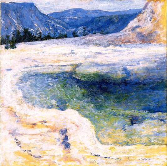  John Twachtman Emerald Pool - Hand Painted Oil Painting