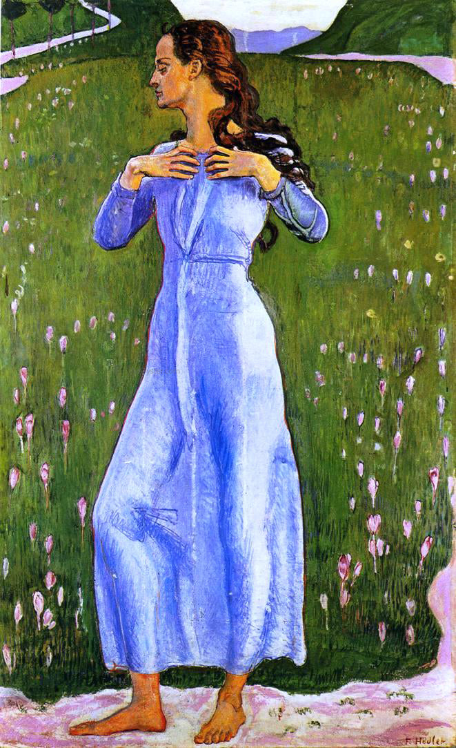  Ferdinand Hodler Emotion - Hand Painted Oil Painting