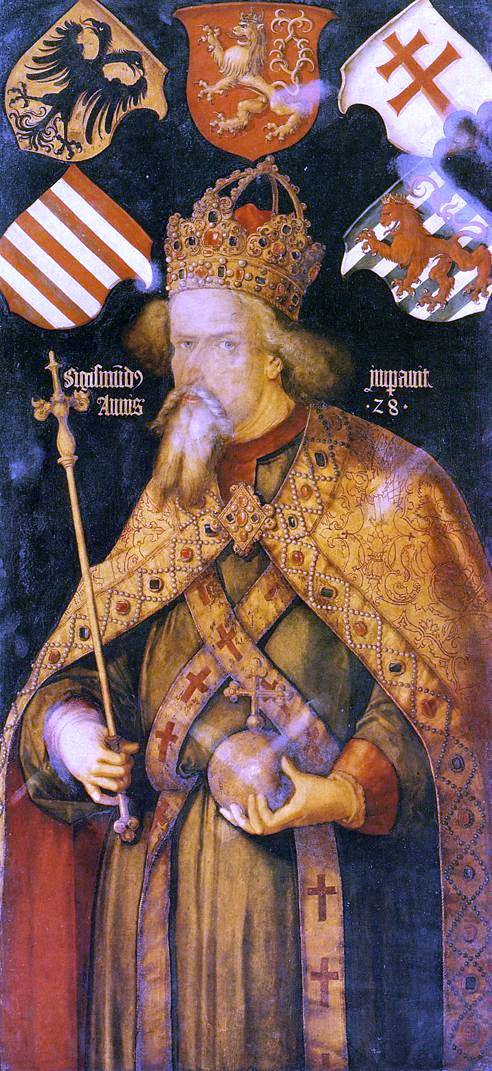  Albrecht Durer Emperor Sigismund - Hand Painted Oil Painting