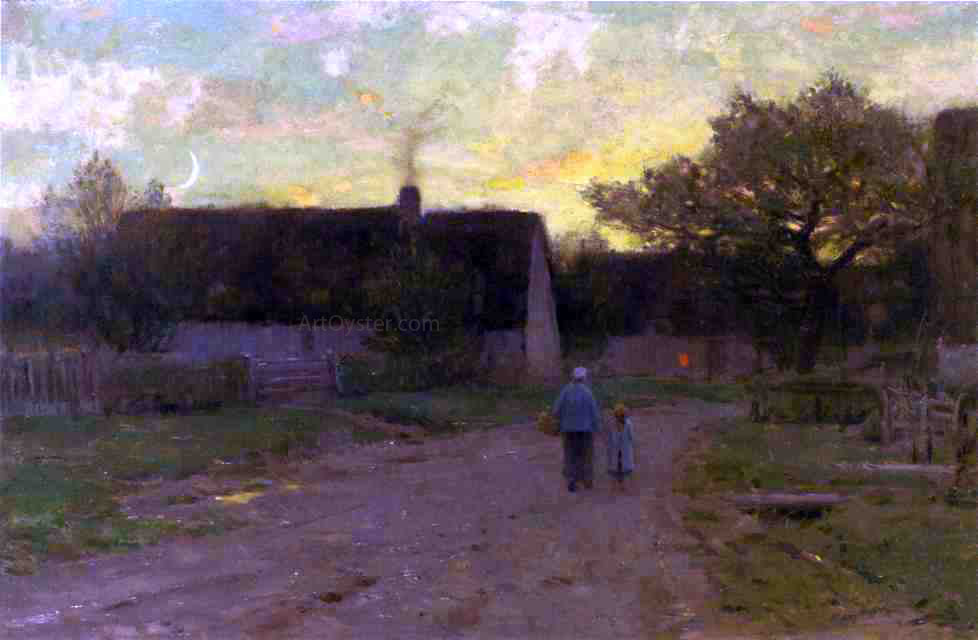  Dwight W Tryon End of the Day - Hand Painted Oil Painting